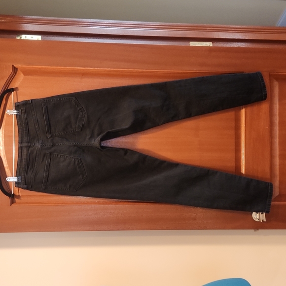 Mango High Rise Skinny Jeans size US 6 black - Picture 10 of 16